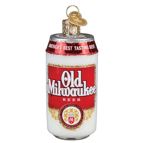Old Milwaukee Beer Can Ornament - themonogram manor 