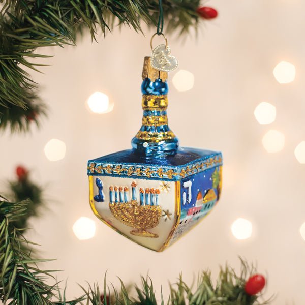 Hanukkah Dreidel Ornament - themonogram manor 