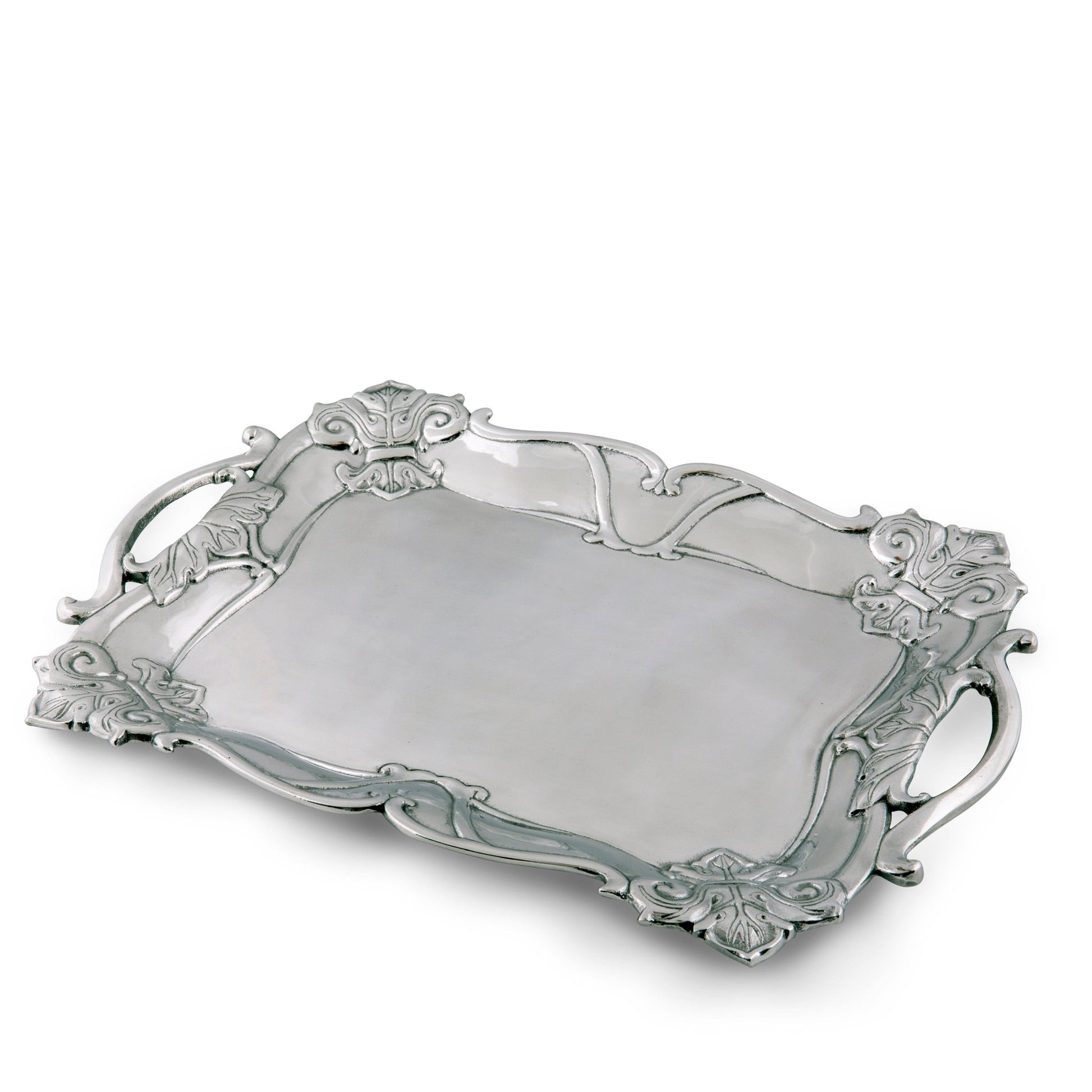 Fleur-De-Lis Rectangle Tray - themonogram manor 
