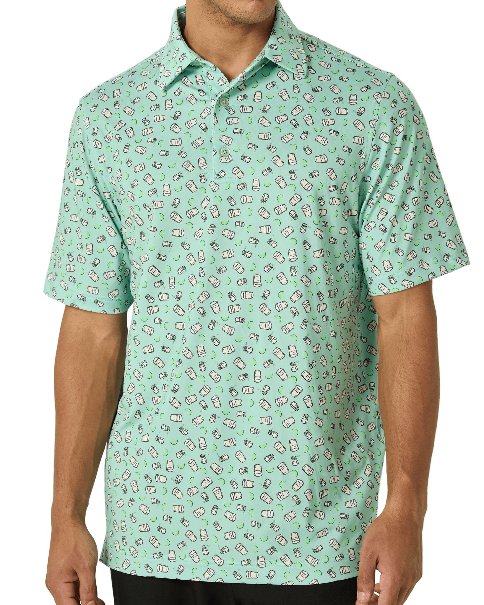 Tequila Shots Men's Polo - themonogram manor 