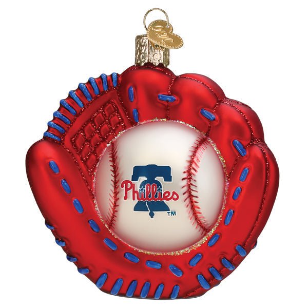 Phillies Baseball Mitt Ornament - themonogram manor 