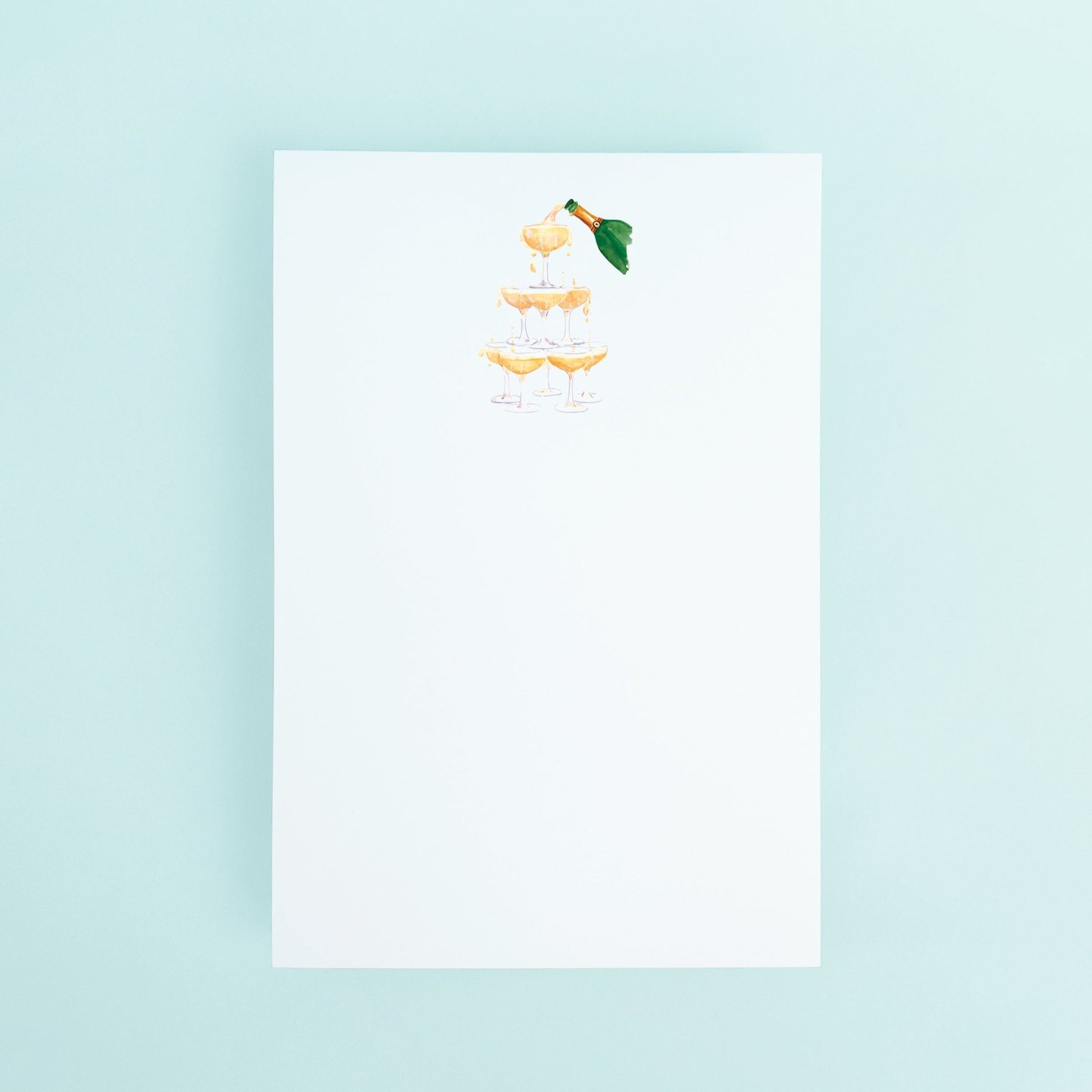Champagne Tower Notepad - themonogram manor 