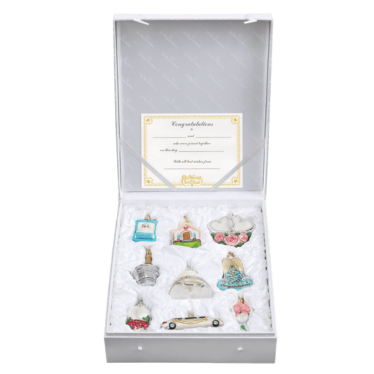Just Married Collection Ornaments - themonogram manor 