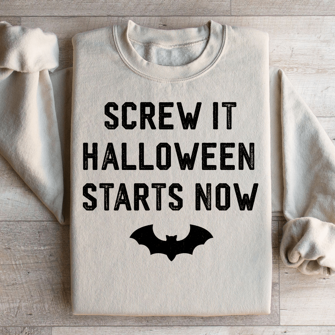 Screw It Halloween Starts Now - themonogram manor 