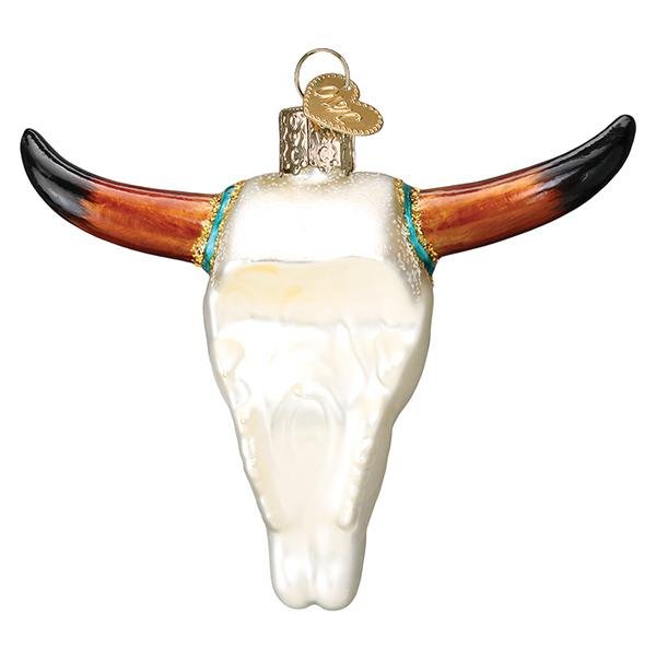 Southwestern Steer Skull Ornament - themonogram manor 