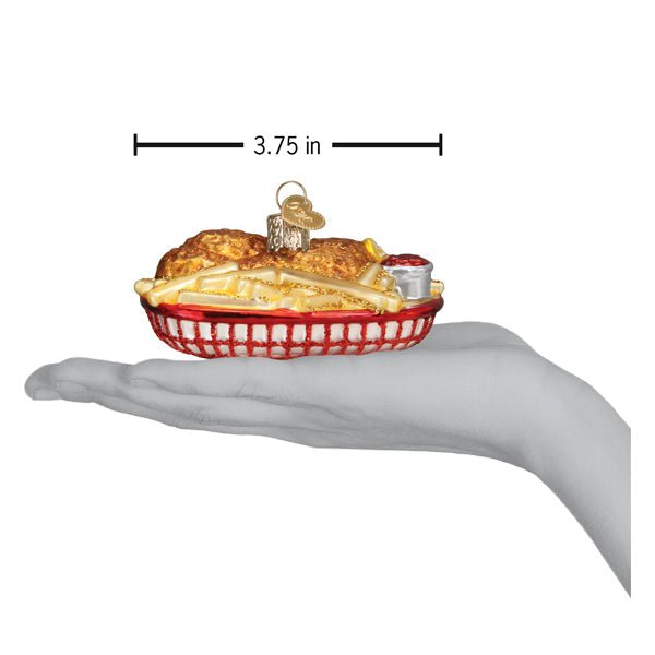 Chicken Basket Ornament - themonogram manor 