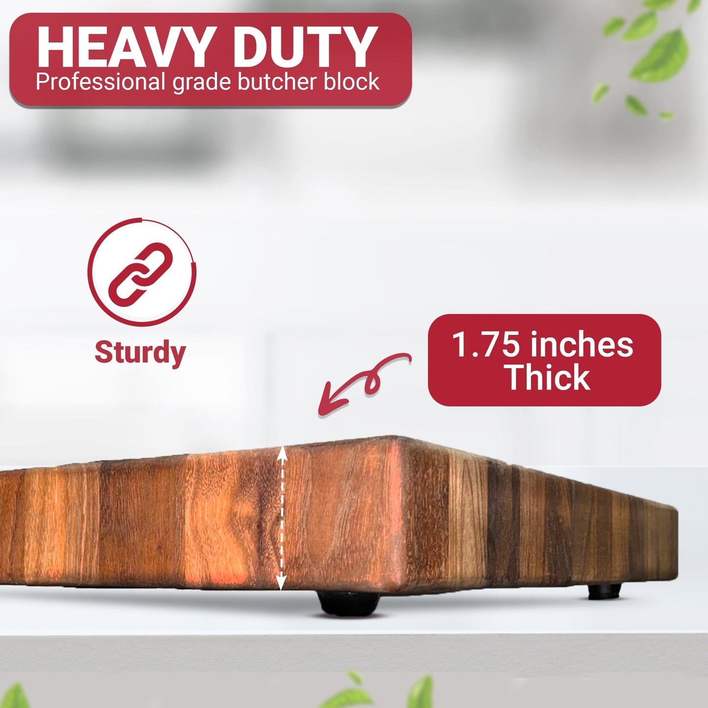Extra Large Walnut Wood End Grain Cutting Board - themonogram manor 