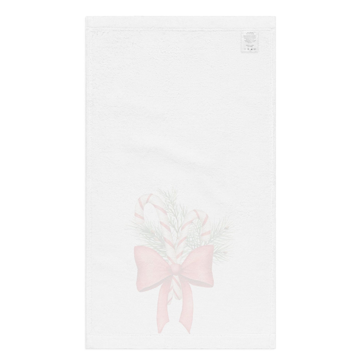 Christmas Candy Cane Hand towel - themonogram manor 
