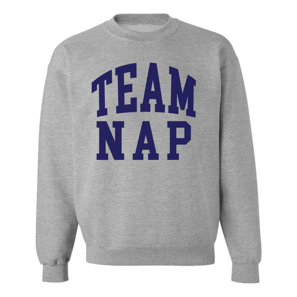 'Team Nap/Couch Club' Crewneck Sweatshirt - themonogram manor 