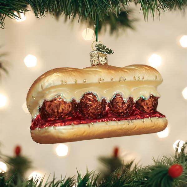 Meatball Sandwich Ornament - themonogram manor 