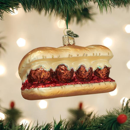 Meatball Sandwich Ornament - themonogram manor 