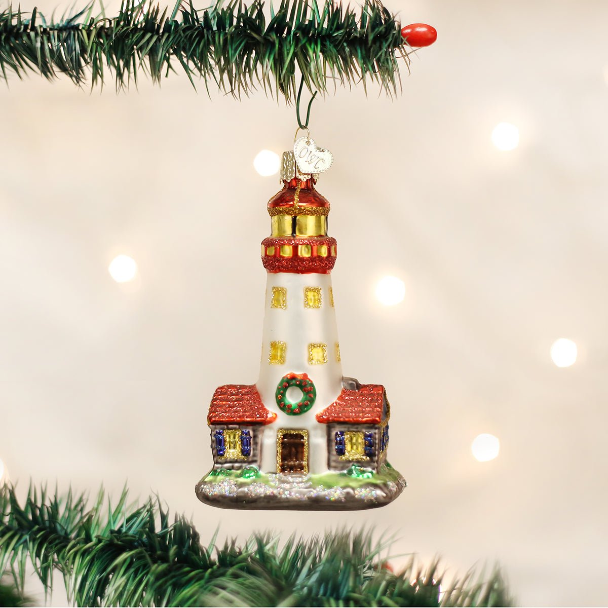 Lighthouse Ornament - themonogram manor 