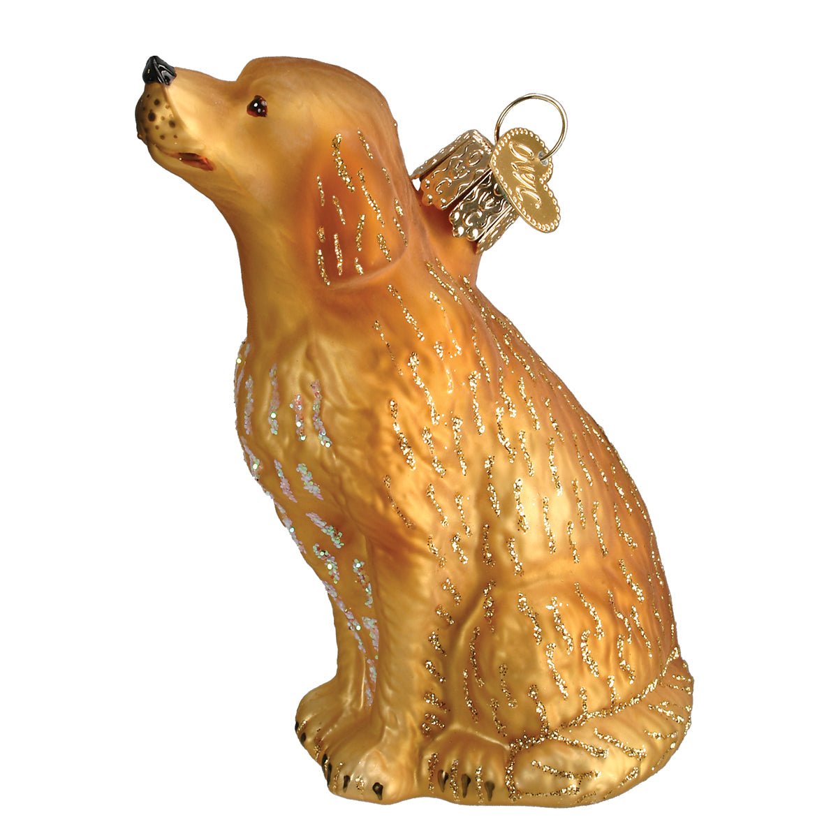 Sitting Golden Ornament - themonogram manor 