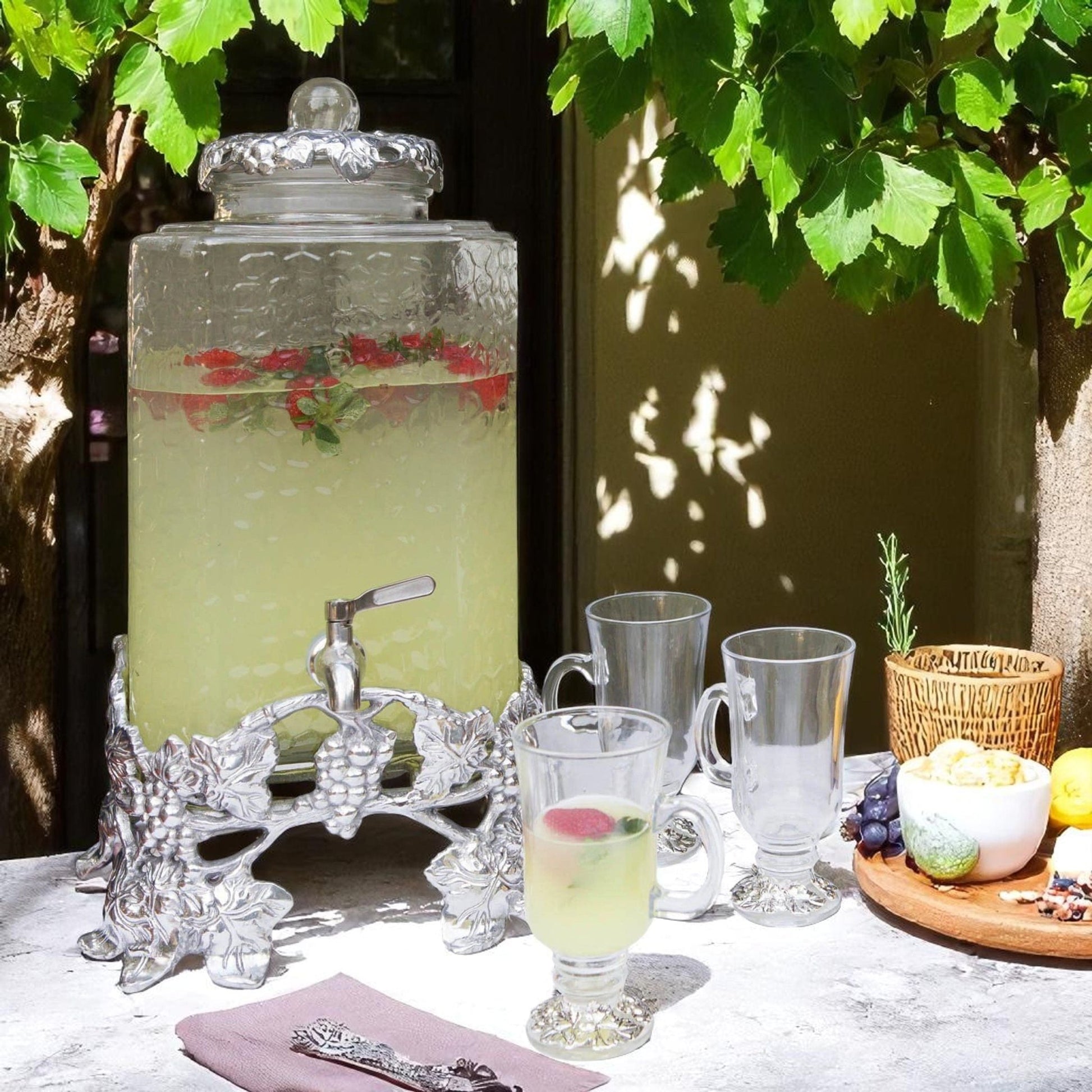 Elevated Grape Beverage Server - themonogram manor 