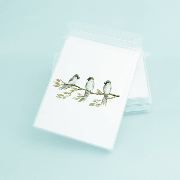 Finches On Branch - themonogram manor 