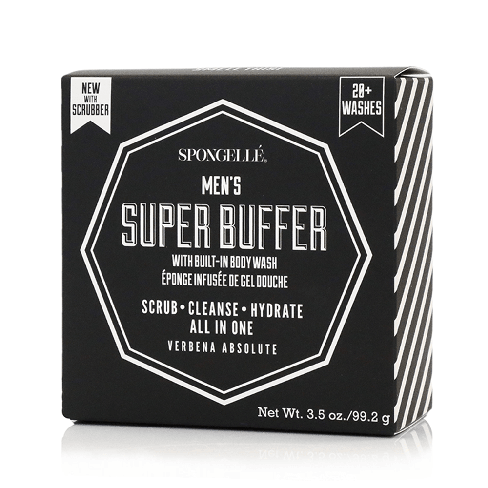 20+ Men's Super Buffer | Black Scrubber - themonogram manor 