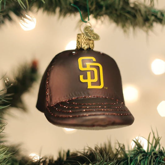 Padres Baseball Cap Ornament - themonogram manor 
