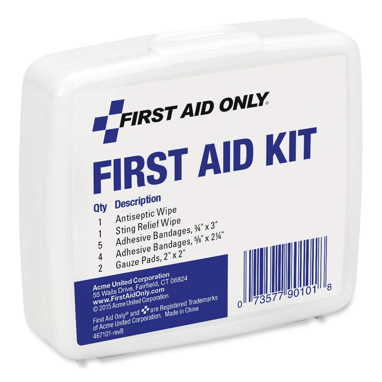 PhysiciansCare First Aid On the Go Kit, Mini, 13 Pieces, Plastic Case - themonogram manor 
