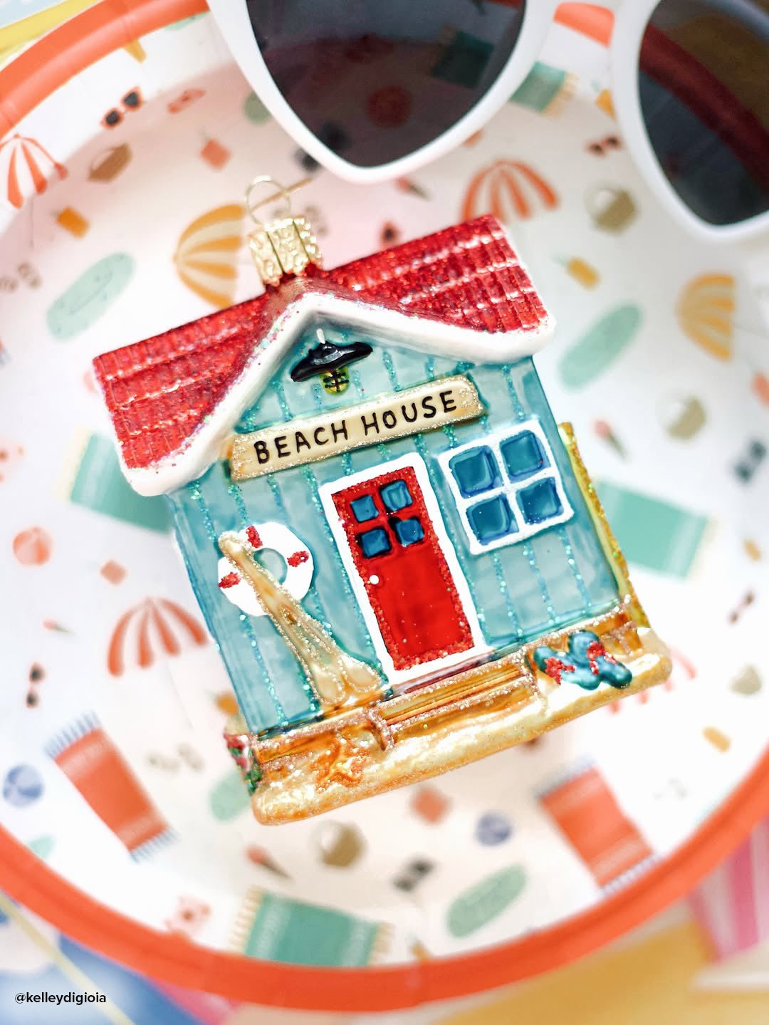 Beach House Ornament - themonogram manor 