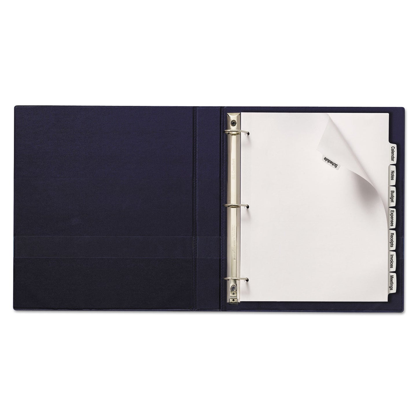 Avery Big Tab Printable White Label Tab Dividers, 8 - Tab, 11 x 8.5, White, 20 Sets - themonogram manor 