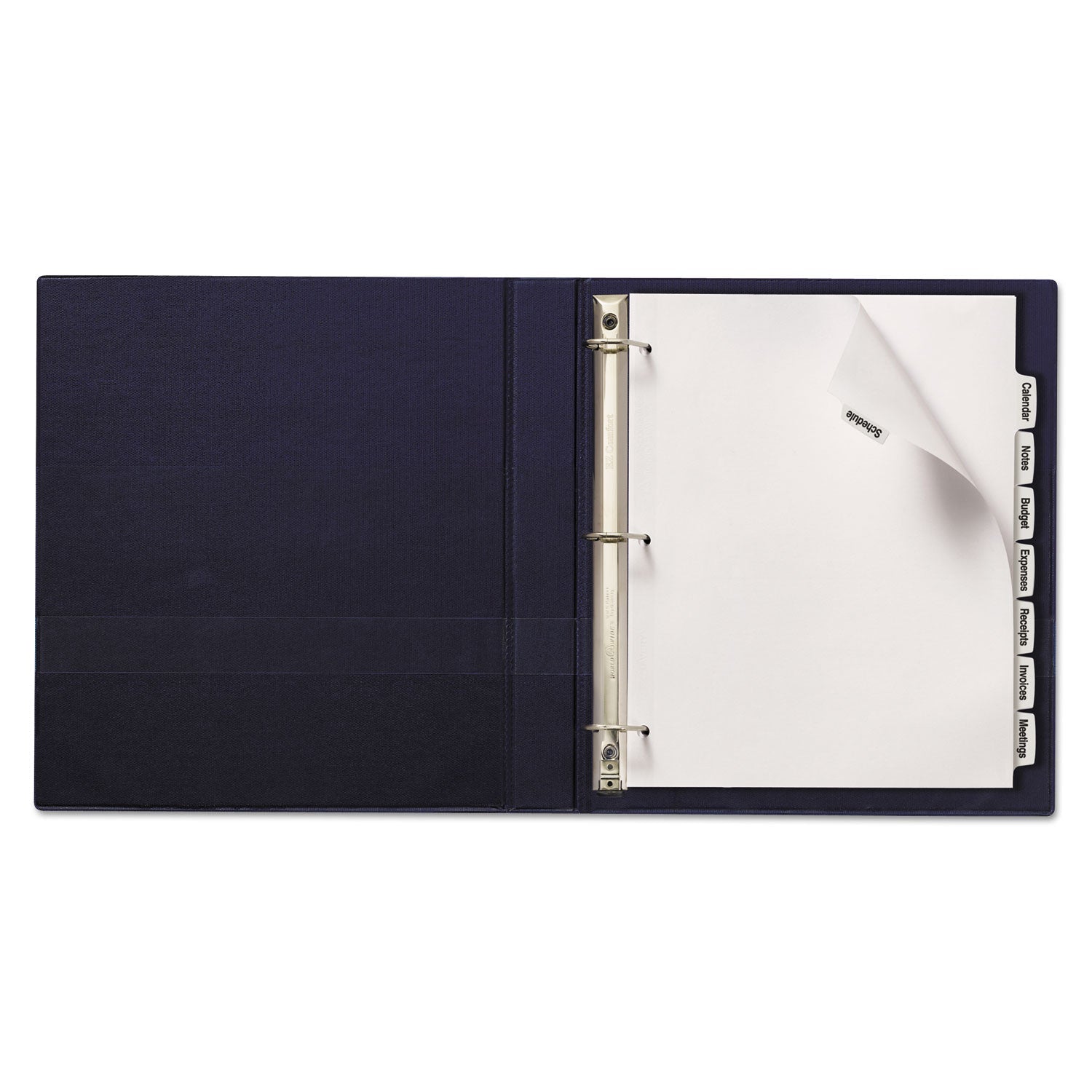 Avery Big Tab Printable White Label Tab Dividers, 8 - Tab, 11 x 8.5, White, 20 Sets - themonogram manor 