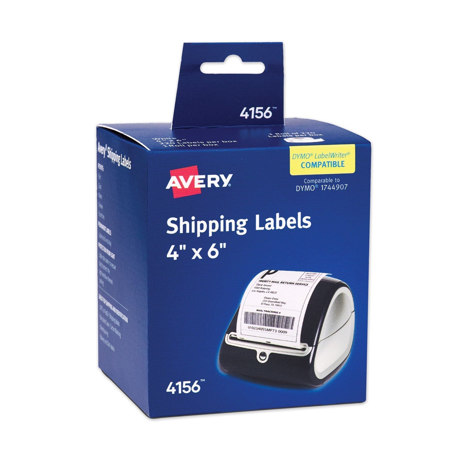 Avery Multipurpose Thermal Labels, 2.13 x 4, White, 140/Roll - themonogram manor 