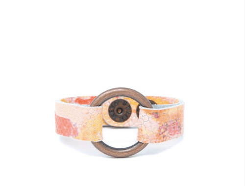 Sunset Leather Bracelet - themonogram manor 