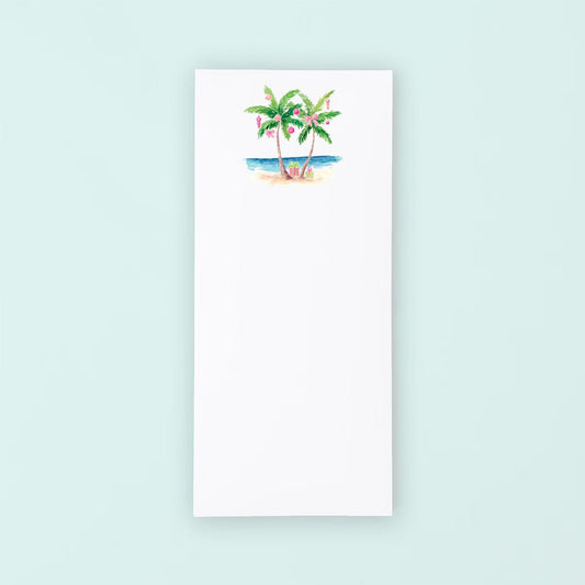 Holiday Palms List Pad - themonogram manor 