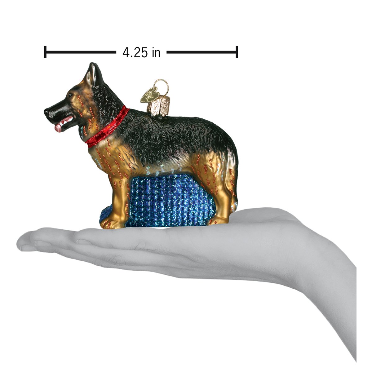 German Shepherd Ornament - themonogram manor 