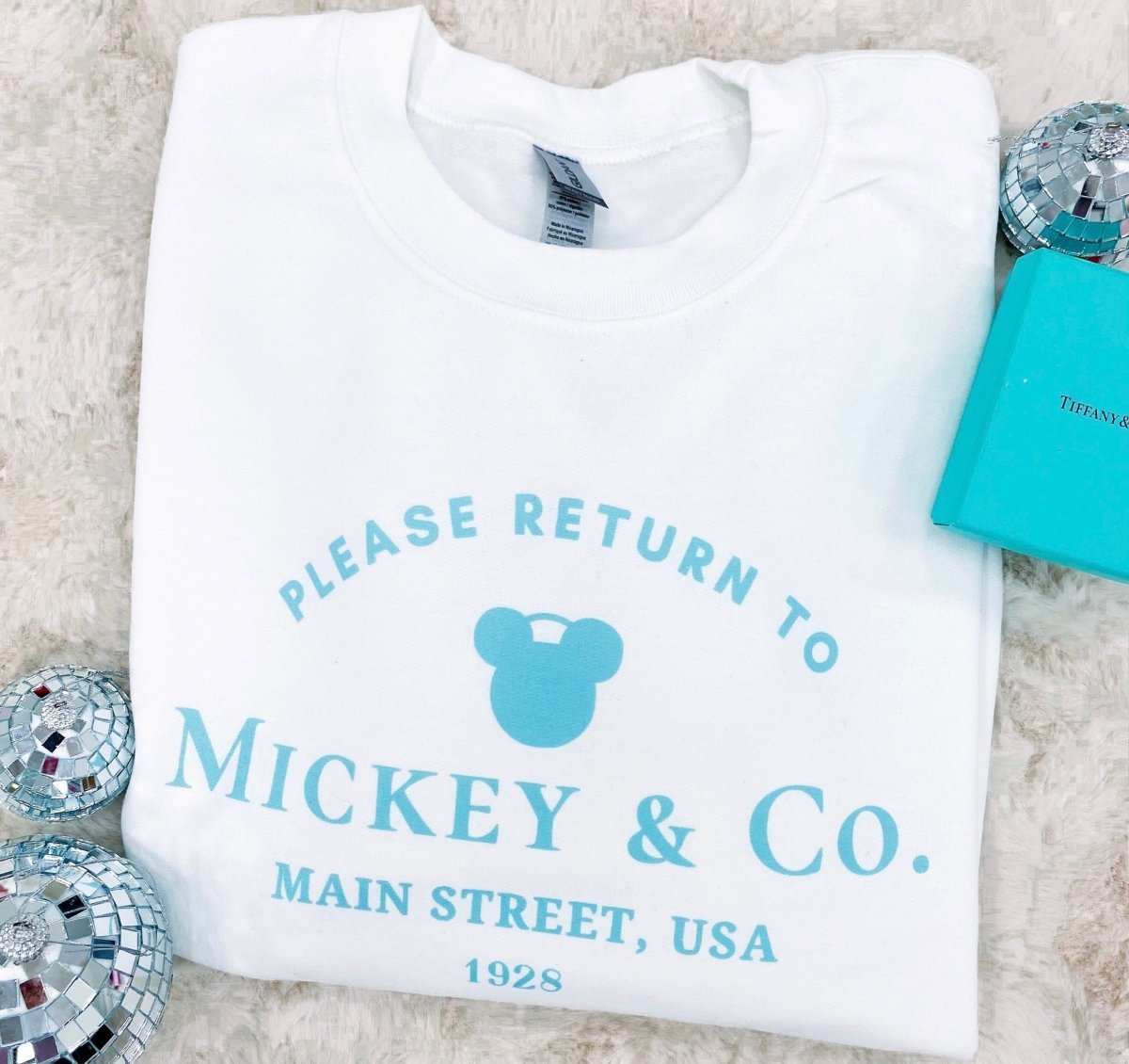 'Return To Mickey & Co.' Crewneck Sweatshirt - themonogram manor 