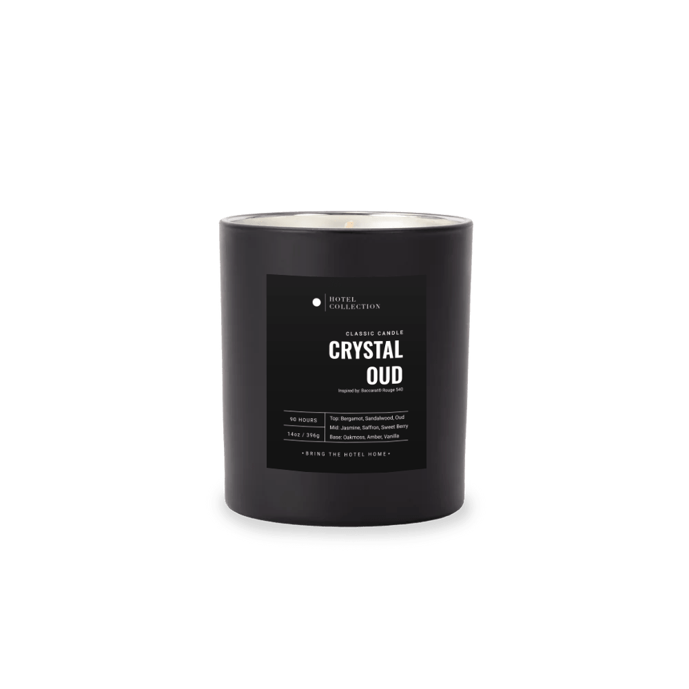Classic Crystal Oud Candle - themonogram manor 
