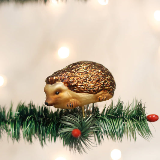 Clip-on Hedge Hog Ornament - themonogram manor 