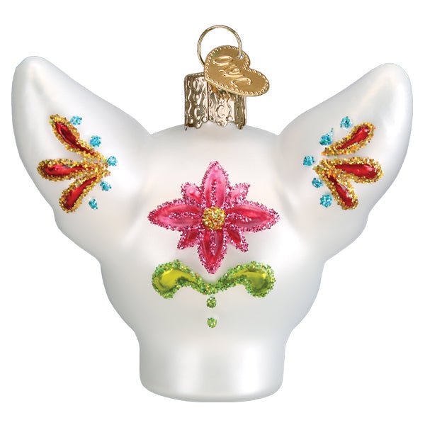 Dia De Los Muertos Dog Ornament - themonogram manor 