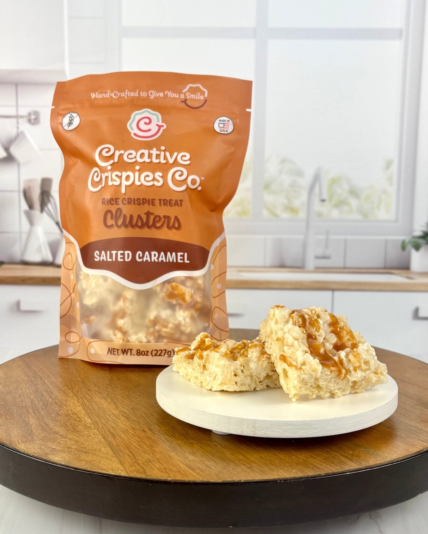 "Clusters" Salted Caramel Crispie Mix Clusters - themonogram manor 