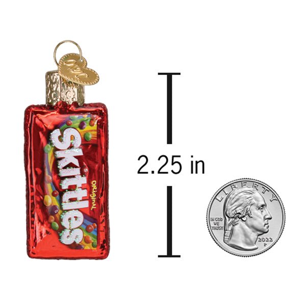 Mini SKITTLES Bag Ornament - #themonogram manor #