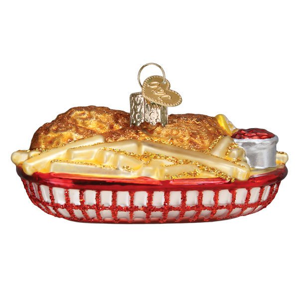 Chicken Basket Ornament - themonogram manor 