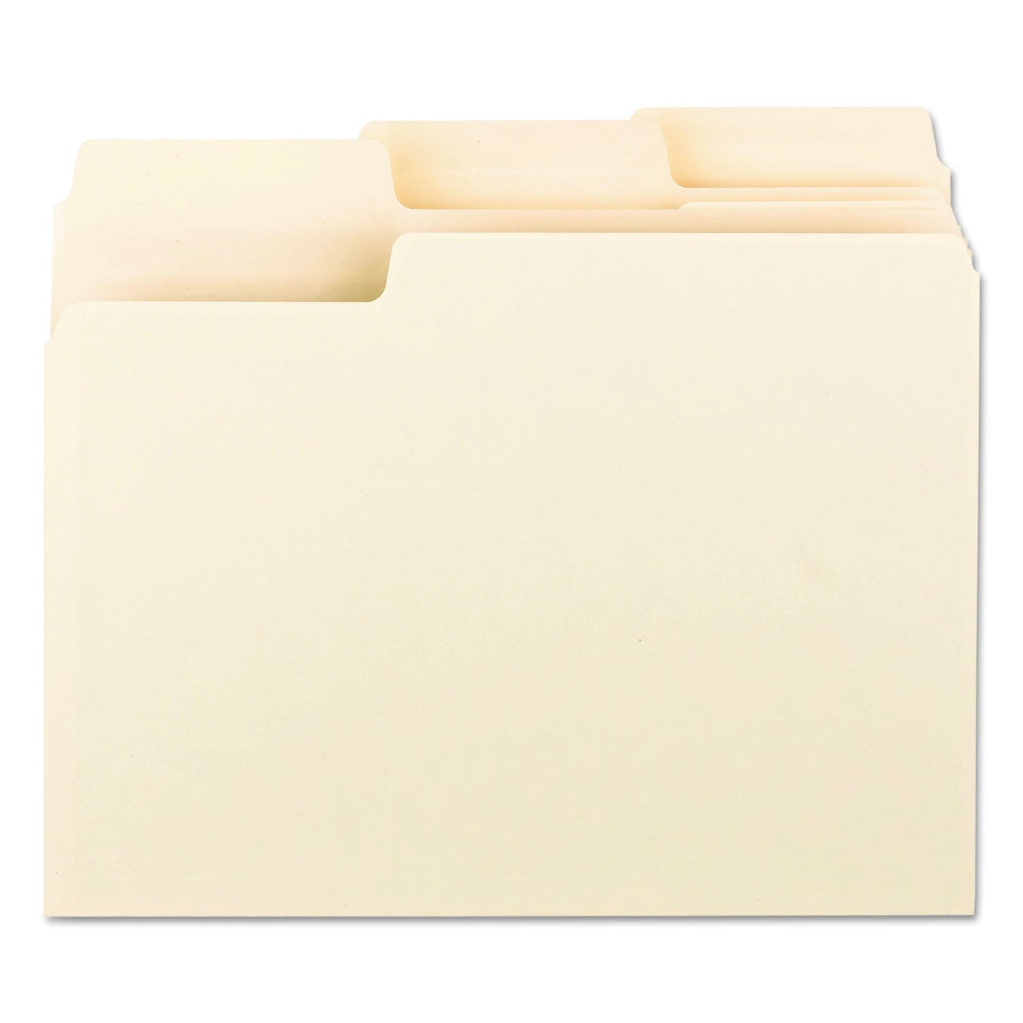 Smead Erasable SuperTab File Folders, 1/3 - Cut Tabs: Assorted, Letter Size, 0.75" Expansion, Manila, 24/Pack - themonogram manor 