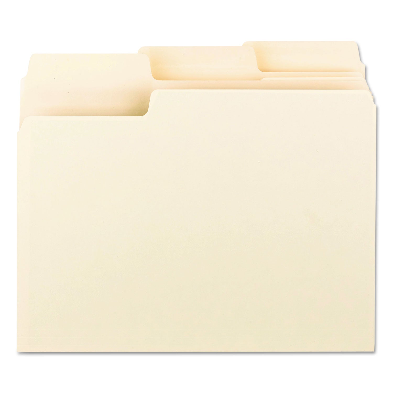 Smead Erasable SuperTab File Folders, 1/3 - Cut Tabs: Assorted, Letter Size, 0.75" Expansion, Manila, 24/Pack - themonogram manor 