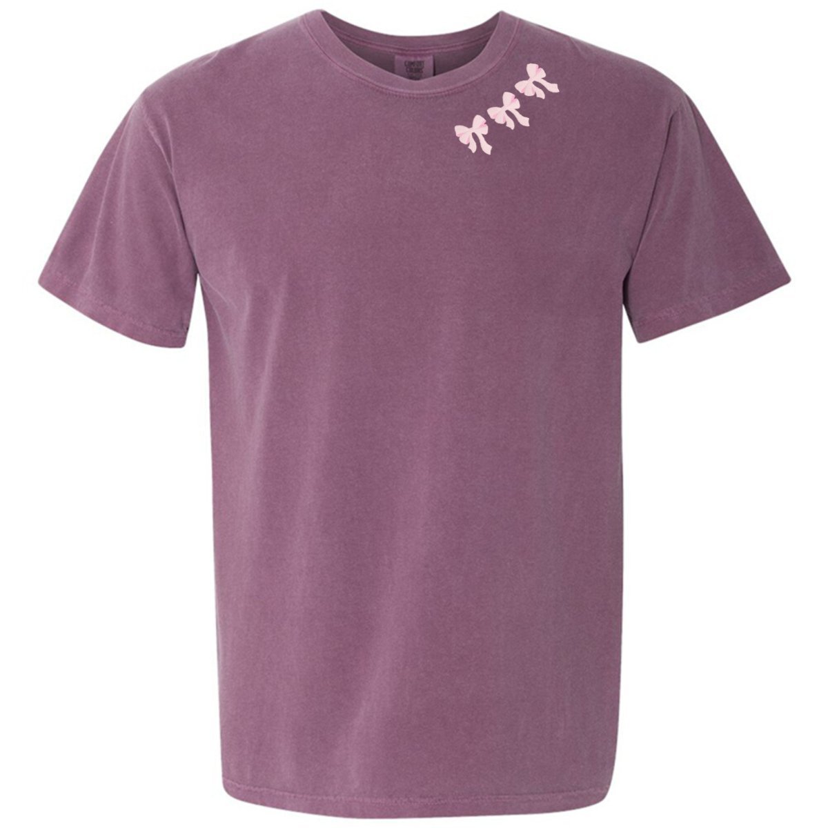 Embroidered 'Bow Collar' T-Shirt - themonogram manor 