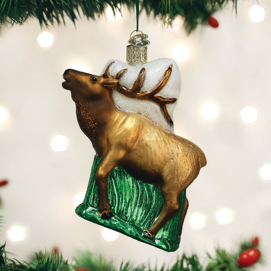 Elk Ornament - themonogram manor 