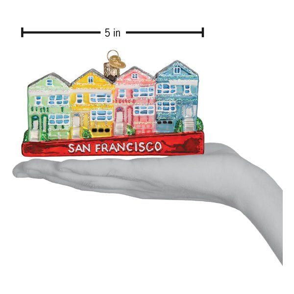 San Francisco Painted Ladies Ornament - themonogram manor 