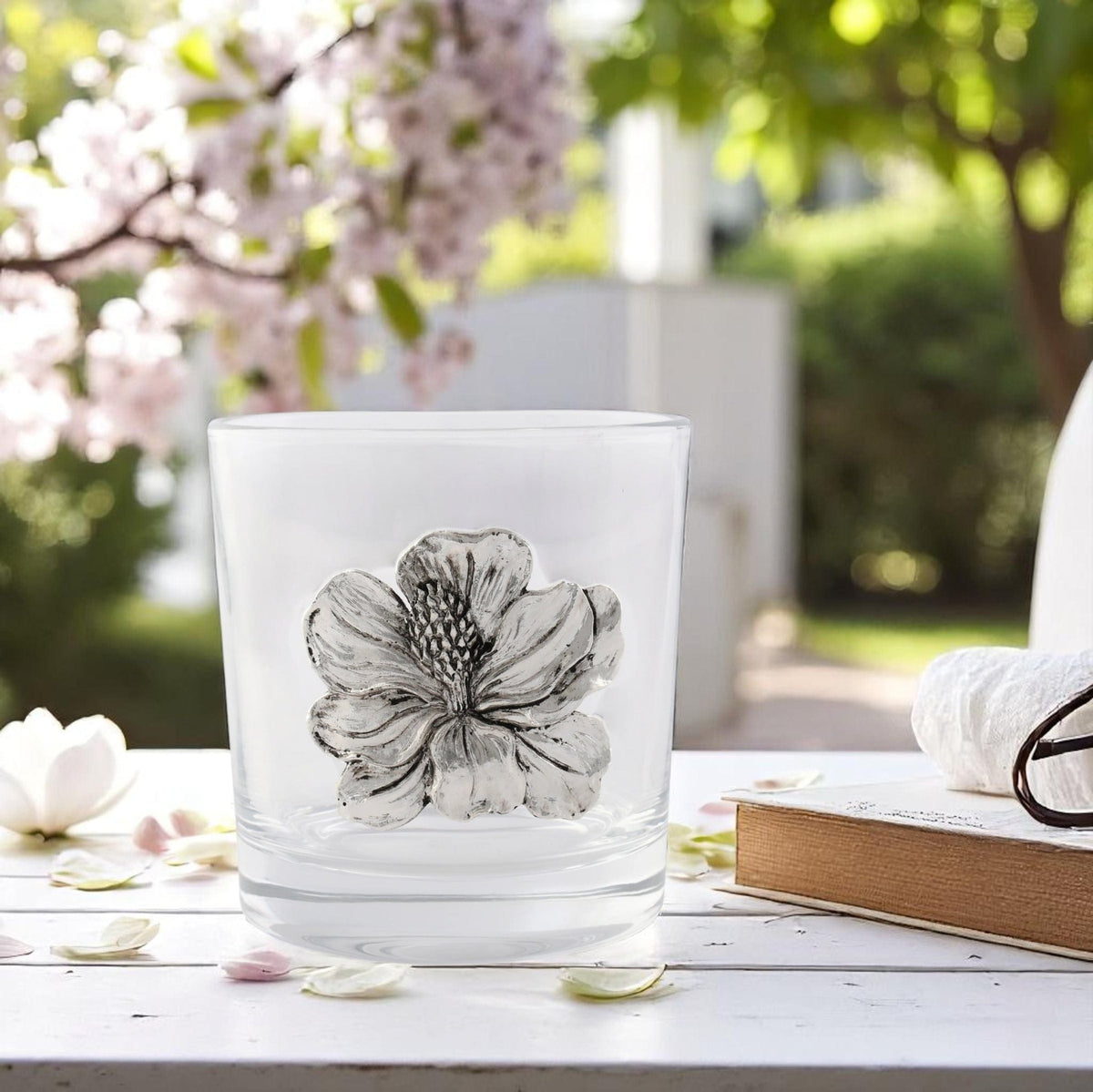Magnolia Bar Glasses Set of 4 - themonogram manor 