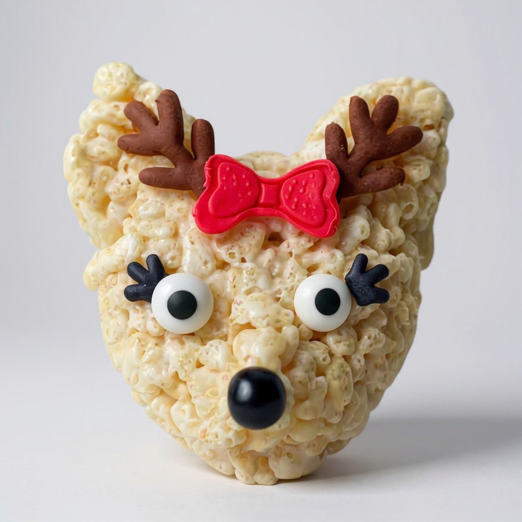 Clarice Reindeer Rice Crispie Treats - themonogram manor 