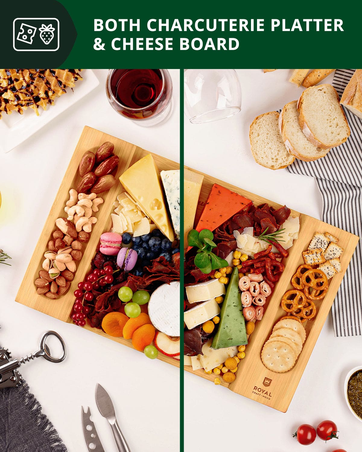 Cheese Board, 15.5” x 10” - themonogram manor 