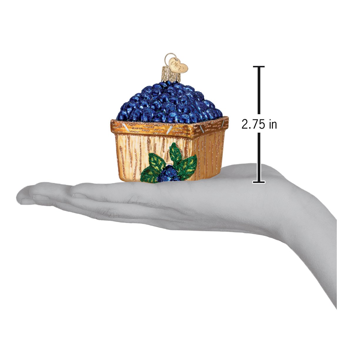 Basket Of Blueberries - themonogram manor 
