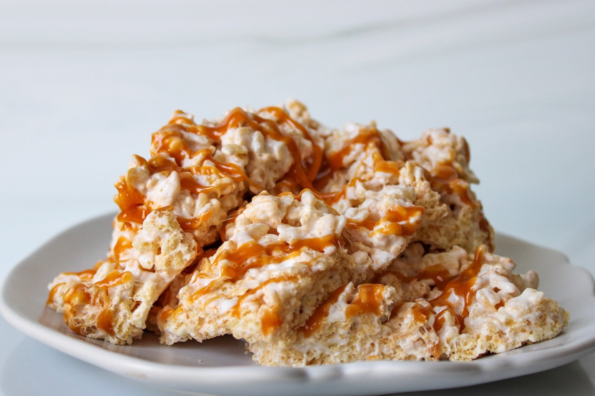 "Clusters" Salted Caramel Crispie Mix Clusters - themonogram manor 