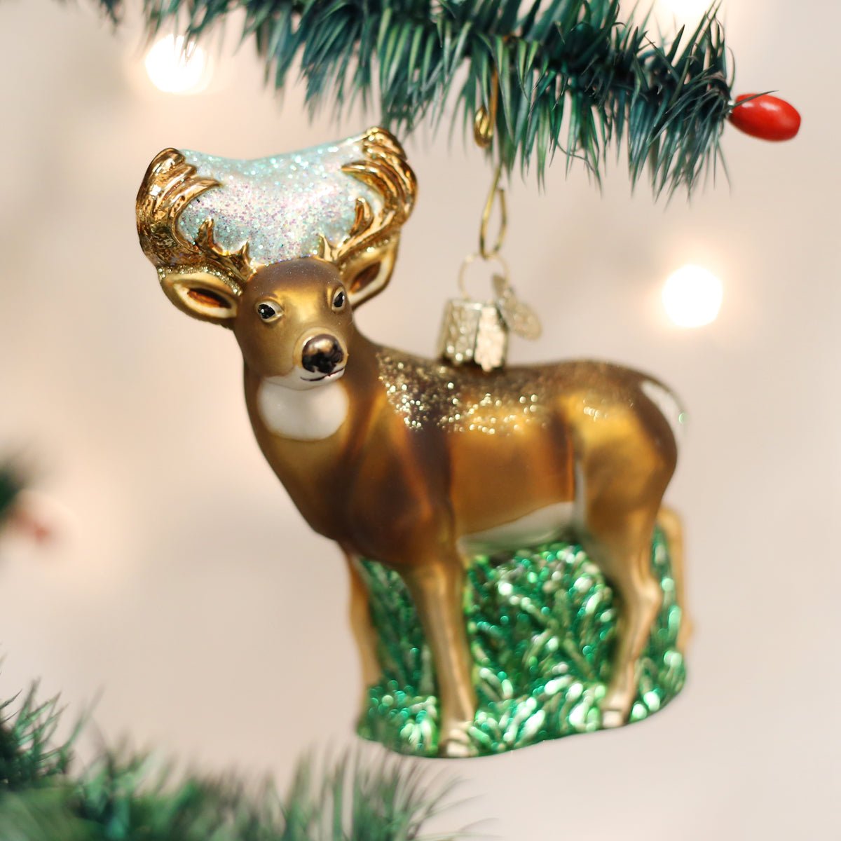 Whitetail Deer Ornament - themonogram manor 