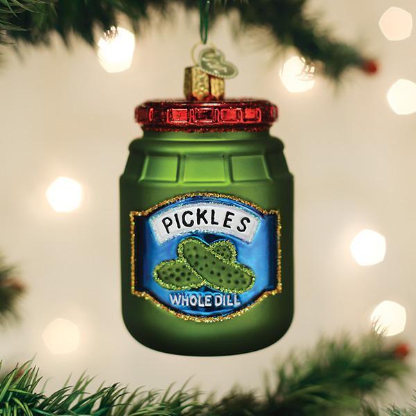 Jar Of Pickles Ornament - #themonogram manor #