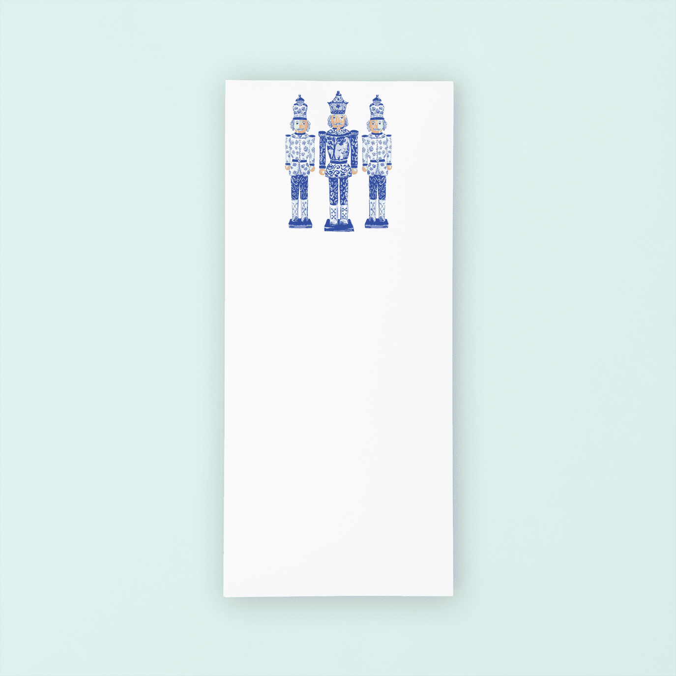 Chinoiserie Nutcrackers List Pad - themonogram manor 