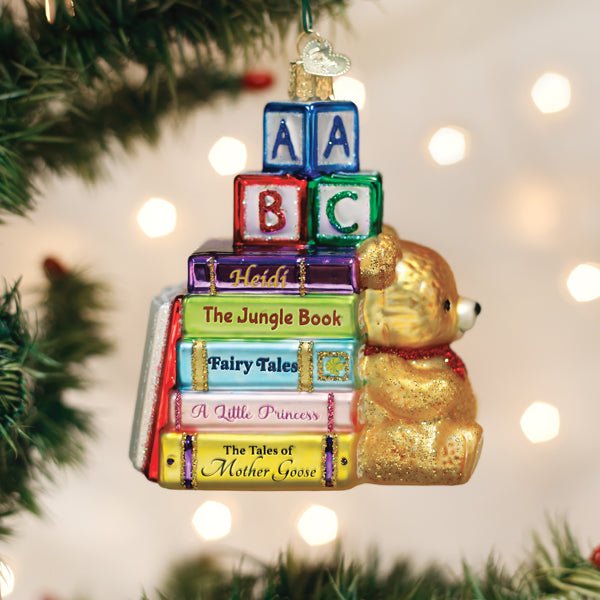 Favorite Children's Books Ornament - #themonogram manor #